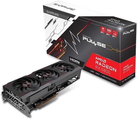 AMD Sapphire Radeon RX 6800 XT 16GB GDDR6 माइनिंग रिग ग्राफिक्स कार्ड उच्च प्रदर्शन