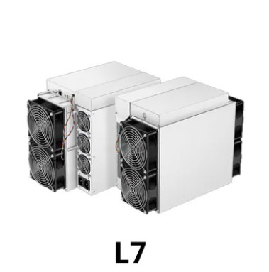 Antminer L7 LTC ​​माइनर मशीन 9.3GH / S 3245W डॉग कॉइन LTC लाइटकॉइन माइनिंग मशीन
