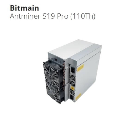 Asic Bitcoin खनन मशीन Bitmain Antminer S19 / S19pro / S19J Pro 110t 104t 100t 96t 95t