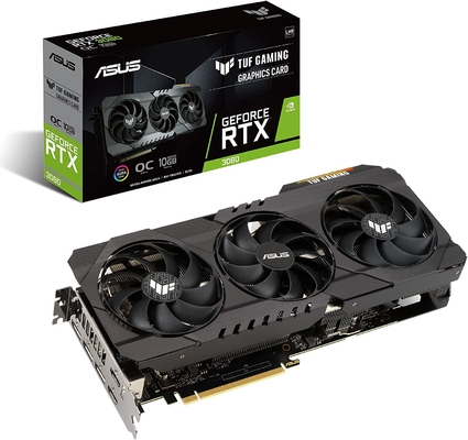 GDDR6 Geforce Rtx 3080 10GB ग्राफिक्स कार्ड 1710MHz OC संस्करण ग्राफिक्स कार्ड