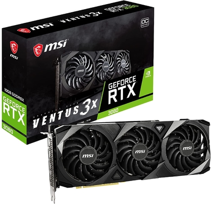 GDDR6 Geforce Rtx 3080 10GB ग्राफिक्स कार्ड 1710MHz OC संस्करण ग्राफिक्स कार्ड