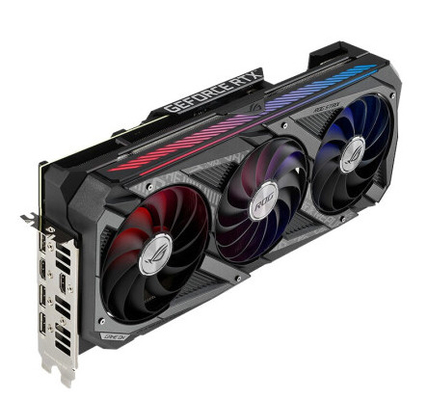 Rog Strix Rtx3060ti O8g गेमिंग डेस्कटॉप गेमिंग ग्राफिक्स कार्ड NVIDIA 256bit