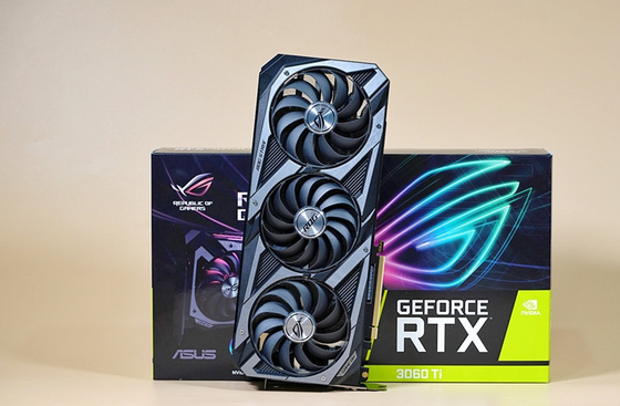 Rog Strix Rtx3060ti O8g गेमिंग डेस्कटॉप गेमिंग ग्राफिक्स कार्ड NVIDIA 256bit