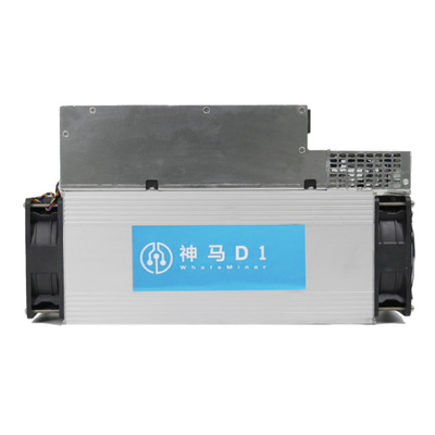 Whatsminer D1 DCR माइनर मशीन 48 वीं कॉइन माइनर 2200W 16nm Asic चिप्स