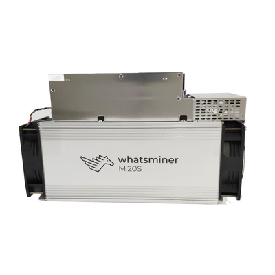 मेटल Whatsminer M20s 60th/S BTC प्रयुक्त एसिक माइनर 2880W Powerful