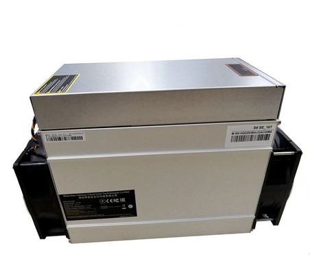 BTC ASIC माइनर ANT S9SE 16TH/S/17TH/S 1280W ~ 1524W स्टॉक सेकंड-हैंड में